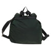 Secondhand Prada Vela Double Front Pocket Backpack Tessuto with Saffiano