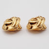 Secondhand Chanel Vintage Round CC Clip-On Earrings