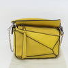 Secondhand Loewe Puzzle Bag Yellow Leather Bags