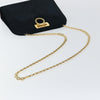 Salvatore Ferragamo Gancini Chain Shoulder bag Suede