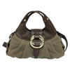 Secondhand Bvlgari Chandra Hobo Canvas and