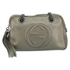 Gucci Soho Chain Zip Shoulder Bag Leather
