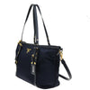 Secondhand Prada Convertible Logo Tote Tessuto