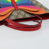 Secondhand Gucci Children's tote with rainbow butterfly