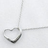 Tiffany & Co. Elsa Peretti Open Heart Pendant Necklace silver