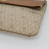 Secondhand Christian Dior Vintage Honeycomb Zip Pouch Canvas and