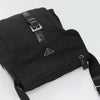Secondhand Prada Buckle Messenger Bag Tessuto
