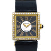 Secondhand Chanel Mademoiselle Quartz Watch Yellow Gold with Diamond Bezel