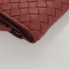 Secondhand Bottega Veneta Bifold Coin Pocket Card Holder Intrecciato Nappa