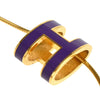 Secondhand Hermes Pop H Pendant Chain Necklace Metal and