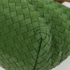 Secondhand Bottega Veneta Intrecciato Green Leather Bags