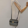 Secondhand Christian Dior Vintage Honeycomb Shoulder Bag Canvas and