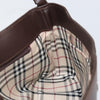 Secondhand Burberry Vintage Handbag Brown Leather Bags