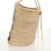 Secondhand Celine Classic Panier Basket Tote Embroidered Raffia