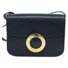 Secondhand Celine Circle logo Navy Leather Bags