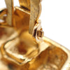 Secondhand Chanel Vintage CC Square Clip-On Earrings