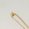Secondhand Christian Dior D logo Pendant Necklace