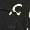 Secondhand Chanel Vintage Coco Logo Zip Around Handle Bag Quilted Printed