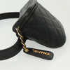 Secondhand Chanel Zip Around Belt Bag Quilted Caviar