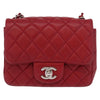 Secondhand Chanel Square Classic Single Flap Bag Quilted