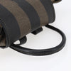 Fendi Pequin Front Pocket Backpack Coated Canvas