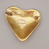 Secondhand Chanel Vintage CC Heart Brooch