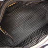 Prada Logo Convertible Boston Bag Canvas