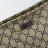 Gucci Zip Top Messenger Bag GG Coated Canvas