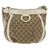 Gucci D Ring Messenger Bag GG Canvas