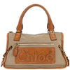 Chloe Harley Handbag Canvas with Leather
