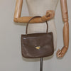 Secondhand Gucci Vintage Handbag Brown Leather Bags
