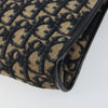 Christian Dior Vintage Trotter Shoulder Bag Canvas