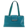Secondhand Bvlgari Handbag Blue Leather Bags
