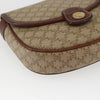 Secondhand Celine Vintage Macadam Shoulder Bag Canvas and