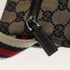 Secondhand Gucci Vintage Double Belt Bag GG Canvas with