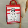 Secondhand Chanel Vintage Portrait Tote Printed Leather and Quilted Patent