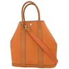 Hermes Garden File Tote Toile and Leather