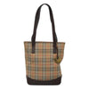Secondhand Burberry Nova Check Tote canvas check pattern