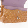 Chanel Vintage Classic Double Flap Bag Quilted Patent