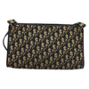 Christian Dior Vintage Trotter Shoulder Bag Canvas