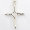 Secondhand Tiffany & Co. Elsa Peretti Infinity Cross Pendant Necklace Silver 925