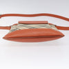 Secondhand Burberry Front Pocket Messenger Bag Check Embossed