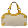 Secondhand Salvatore Ferragamo Gancini handbag Canvas and
