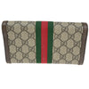 Gucci Ophidia Continental Wallet GG Coated Canvas