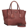 Secondhand Prada Twin Pocket Convertible Tote Cervo