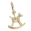 Secondhand Cartier Rocking Horse Charm Pendant 18K Yellow