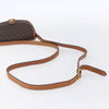 Celine Vintage Macadam Shoulder Bag Canvas and Leather