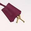 Secondhand Gucci Padlock Shoulder Bag GG Coated Canvas and