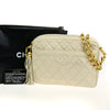 Secondhand Chanel Vintage Camera Tassel Bag Chevron