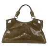 Secondhand cartier Marcello Handbag Khaki Patent Leather Bags